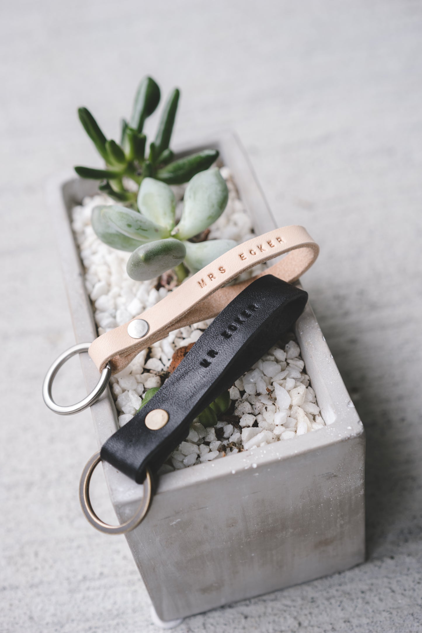 Leather Keychain